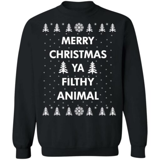 redirect10072021041031 5 1 Merry Christmas ya filthy animal Christmas sweatshirt