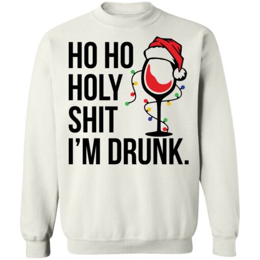 redirect10282021031015 5 Wine Ho ho holy shit i’m drunk Christmas sweatshirt
