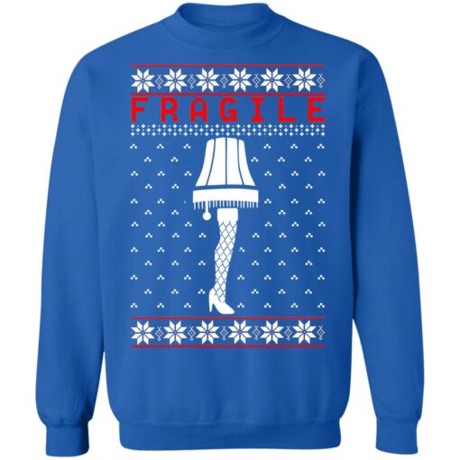 redirect11012021231156 2 The leg lamp fragile Christmas sweatshirt