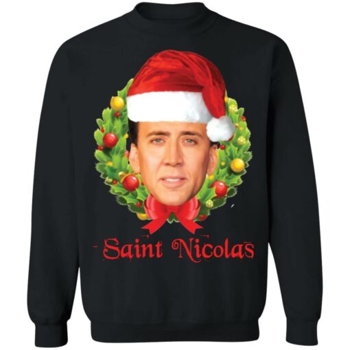 redirect11112021041133 6 Saint Nicolas Cage Christmas sweatshirt