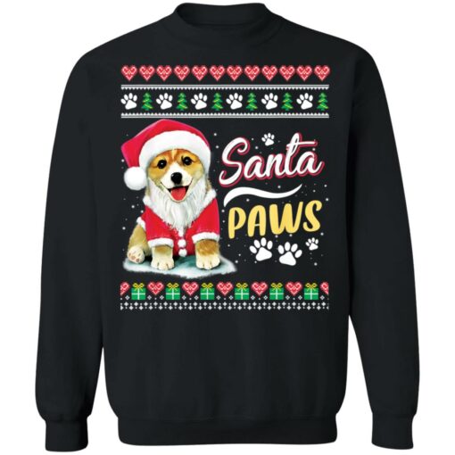 redirect11252021211156 6 Corgi dog Santa paws Christmas sweatshirt