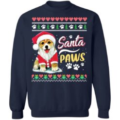 redirect11252021211156 7 Corgi dog Santa paws Christmas sweatshirt