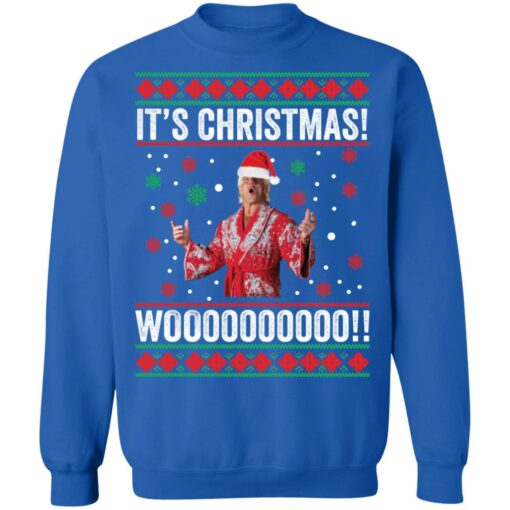 redirect12082021061201 8 Ric Flair it’s Christmas woooooooooo Christmas sweatshirt