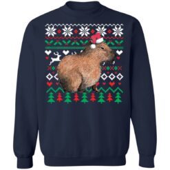 redirect12222021211204 7 Capybara Santa Claus Ugly Christmas sweater