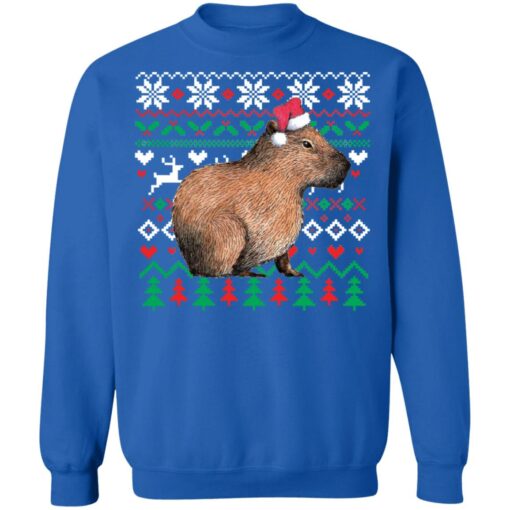 redirect12222021211204 8 Capybara Santa Claus Ugly Christmas sweater