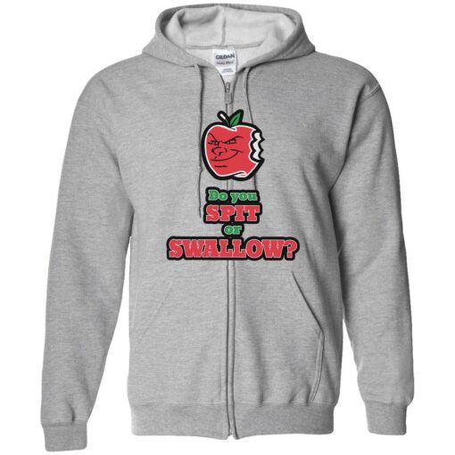 up het Do you spit or swallow 10 1 Do you spit or swallow hoodie