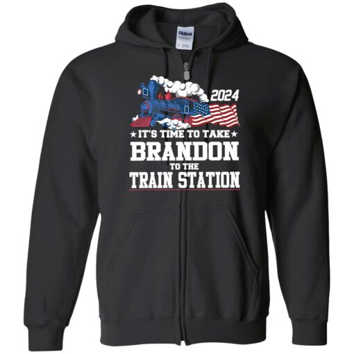 up het its time to take brandon 10 1 2024 it's time to take Brandon to the train station sweatshirt