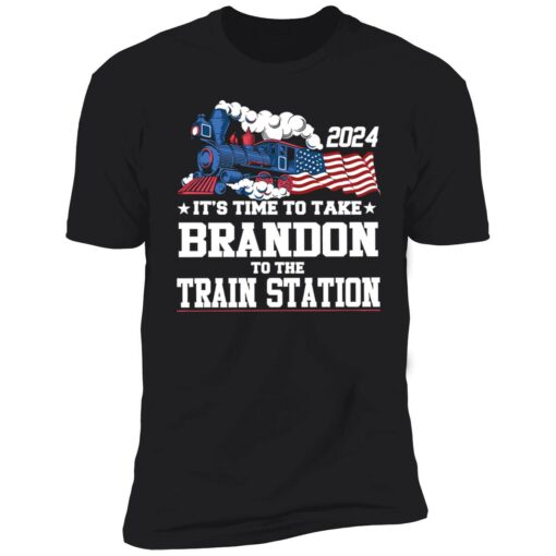 up het its time to take brandon 5 1 2024 it's time to take Brandon to the train station sweatshirt
