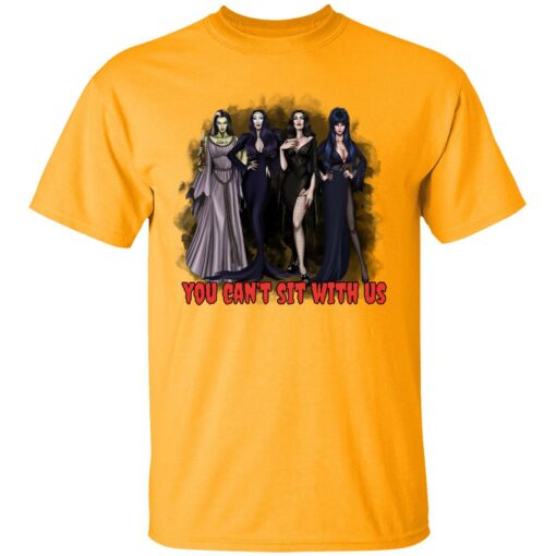 you cant sit with us 1 gold Addams Mean Girls Halloween you can’t sit with us shirt