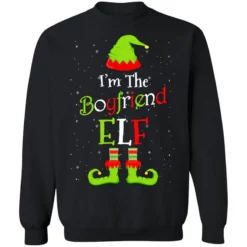 1 117 I'm the boyfriend elf Christmas sweater