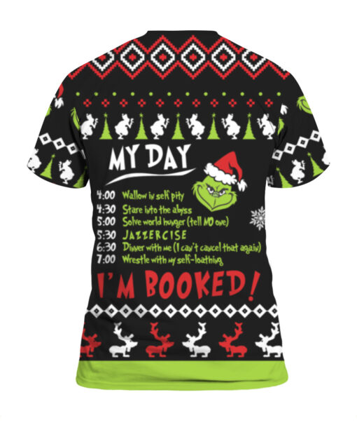 13pr7s52dfncpf9k72sq99gtgh APTS colorful back Grinch my day Im booked Christmas sweater