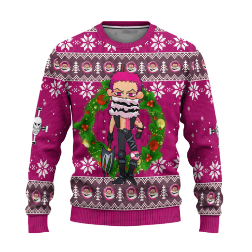 1 8d91d9fa 5582 4ed2 9e04 06b3181705ae Charlotte Katakuri One Piece Anime ugly Christmas sweater