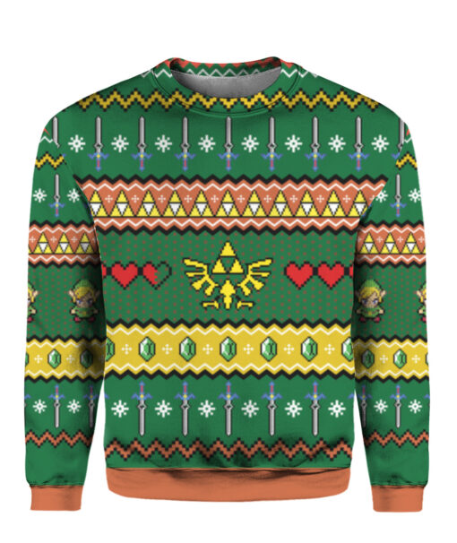 1jmb463ll527rndn0itp0p624 APCS colorful front Zelda Christmas sweater