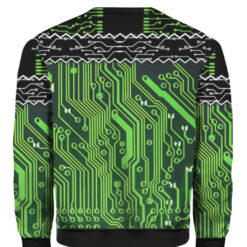 1l69hg79fj3mki1i8v3e7raa4v APCS colorful back Circuit board Christmas sweater