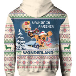 1l6ohgh0rn0nai4pgfmhutikgt FPAZHP colorful back Walkin in a weiner wonderland dachshund Christmas sweater