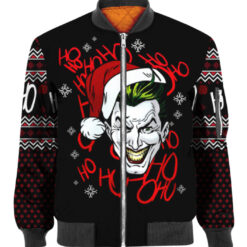 1tgij9di440dto88ad8im7ro41 APBB colorful front Black Joker ugly Christmas sweater