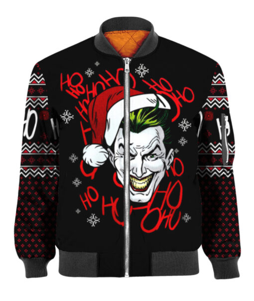 1tgij9di440dto88ad8im7ro41 APBB colorful front Black Joker ugly Christmas sweater