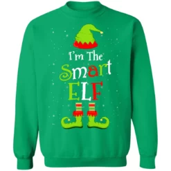2 104 I'm the smart elf Christmas sweater