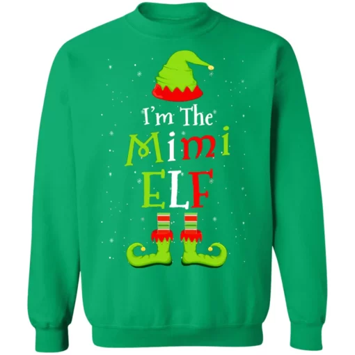 2 106 I'm the mimi elf Christmas sweatshirt