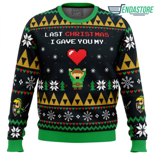 2 19 The Legend of Zelda last Christmas i gave you my ugly Christmas sweater