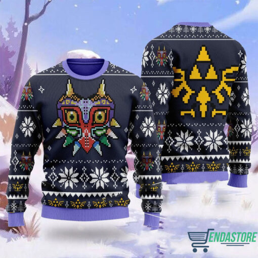 2 23 The Legend of Zelda Majora's Mask ugly Christmas sweater