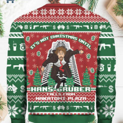 2 It's not Christmas until hans gruber falls Christmas sweater