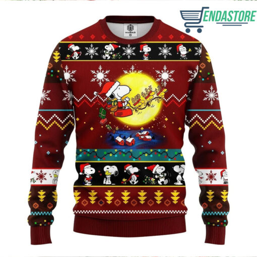 2 25 Snoopy ugly Christmas sweater