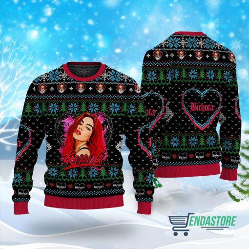 2 56 Karol G Christmas sweater
