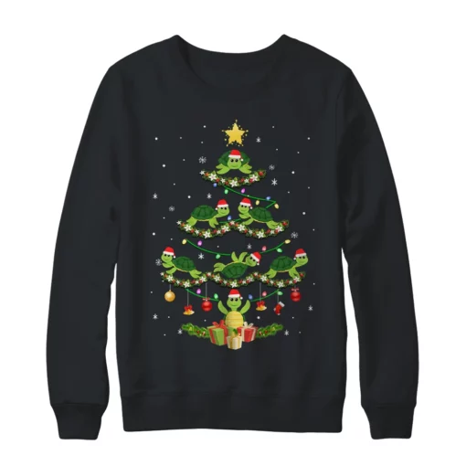 2 97 Sea turtles lover xmas Christmas sweatshirt