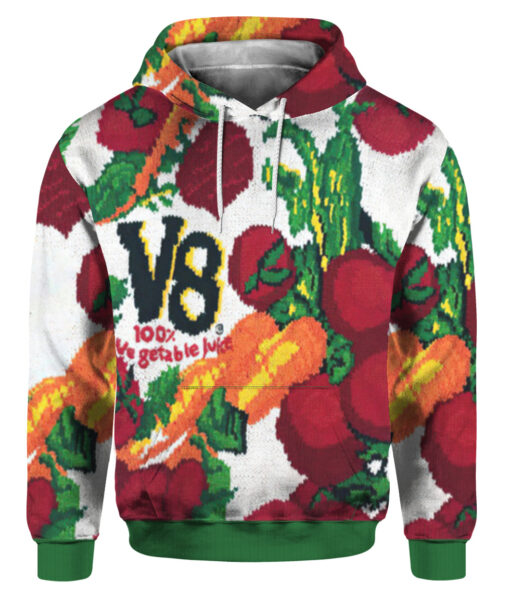 226ik2dsb4r0h81fcuskiudjfi FPAHDP colorful front V8 vegetable juice Christmas sweater