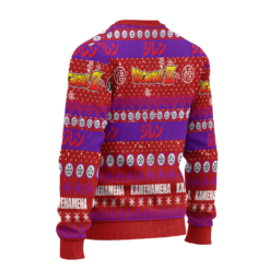 22a Jiren Anime ugly Christmas sweater