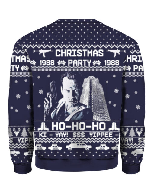 22n1msk275ggcl00frvdgasa3r APCS colorful back Die Hard Christmas party 1988 ho ho ho Christmas sweater