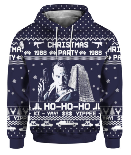 22n1msk275ggcl00frvdgasa3r FPAHDP colorful front Die Hard Christmas party 1988 ho ho ho Christmas sweater