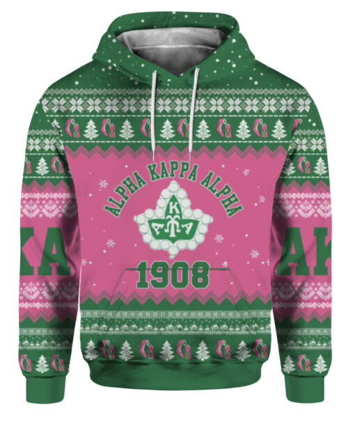 29fvg5o3pfj07af4vmlh5g2pes FPAHDP colorful front Aka 1908 alpha kappa alpha Christmas sweater