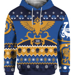 2ab1llhgpnmc31iq6llv515qgi FPAHDP colorful front Warhammer0k blue ugly Christmas sweater