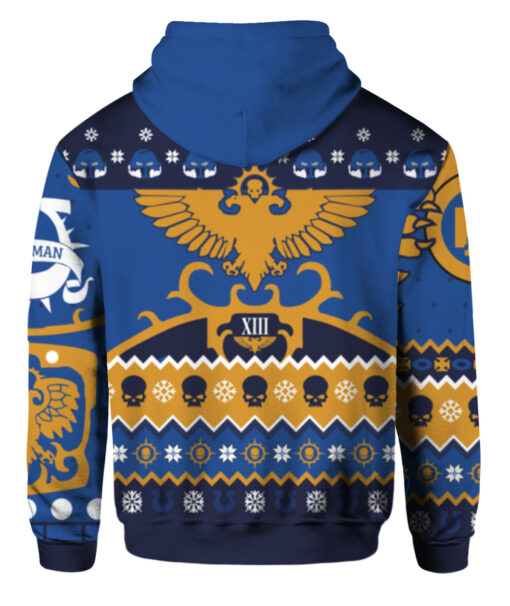 2ab1llhgpnmc31iq6llv515qgi FPAZHP colorful back Warhammer0k blue ugly Christmas sweater