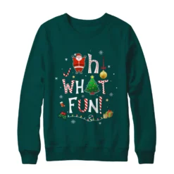 3 111 Oh what fun Christmas tree Christmas sweater