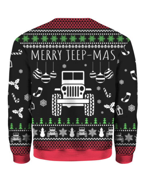 35ur31jpjc7cg6unpjpg2objm5 APCS colorful back Merry Jeep mas Christmas sweater