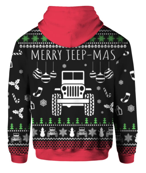 35ur31jpjc7cg6unpjpg2objm5 FPAZHP colorful back Merry Jeep mas Christmas sweater