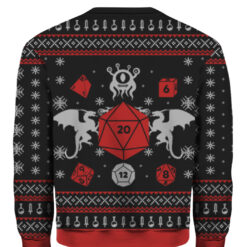 370j3q9abs8lqrtret19r4r02h APCS colorful back Have yourself a merry little crit mas dungeons and dragons Christmas sweater