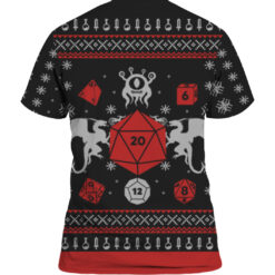 370j3q9abs8lqrtret19r4r02h APTS colorful back Have yourself a merry little crit mas dungeons and dragons Christmas sweater