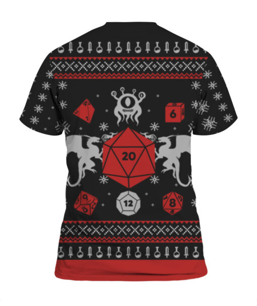370j3q9abs8lqrtret19r4r02h APTS colorful back Have yourself a merry little crit mas dungeons and dragons Christmas sweater