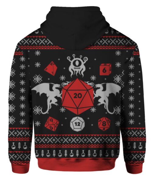 370j3q9abs8lqrtret19r4r02h FPAHDP colorful back Have yourself a merry little crit mas dungeons and dragons Christmas sweater
