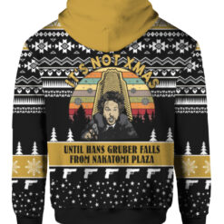 38ma1ma99aco2oq9ldklq1evjm FPAHDP colorful back It's not Xmas until Hans gruber falls from Nakatomi Christmas sweater
