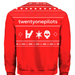 3lnh6msb1iedtektq2p0u62dv8 APCS colorful back Twenty one pilots Christmas sweater