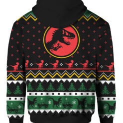 3qbnt1v70771f76nf5maqh0ni6 FPAHDP colorful back Dinosaur Jurassic Park Christmas sweater
