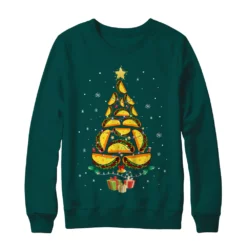 4 76 Tacos christmas tree Christmas sweatshirt