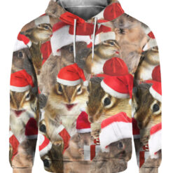 42iml9kdb62o7i0vf6idc62n5d FPAHDP colorful front Squirrels Santa 3D Christmas sweater