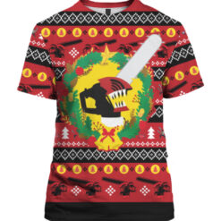 4am44c0nrpapb16hhhdpsjms42 APTS colorful front Chainsaw Man Christmas sweater