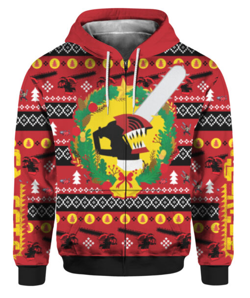 4am44c0nrpapb16hhhdpsjms42 FPAZHP colorful front Chainsaw Man Christmas sweater